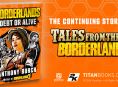 Borderlands-kirja näyttää seuraavan Fionan ja Sashan viestiä Tales from the Borderlands 