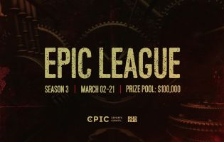 Epic Leaguen kolmoskausi käynnistyy maaliskuussa
